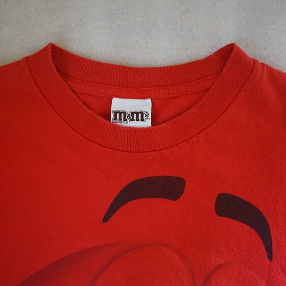 Vintage 2009 M&M's Red Men's XL T-Shirt RN# 55774 - Picture 5 of 16